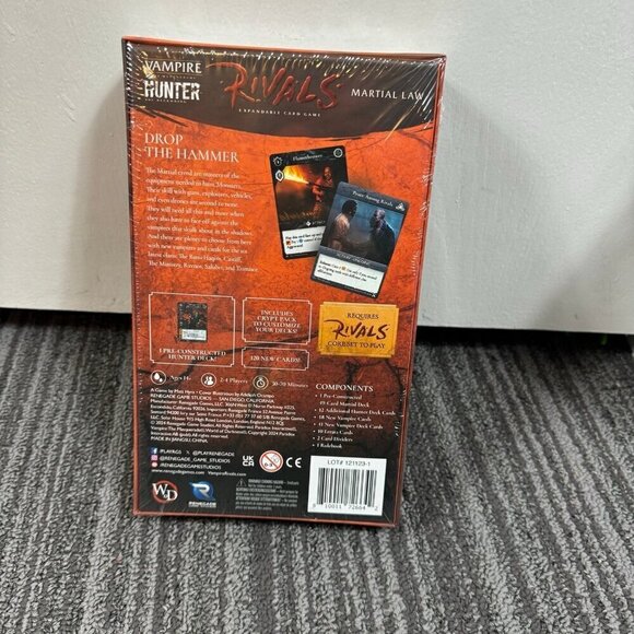 Vampire: The Masquerade Rivals Expandable Card Game Martial Law Expansion (World - Picture 2 of 4